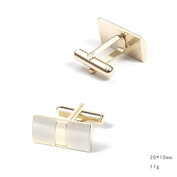 SLNFXC herr franska manschettknappar slipsnål för smycken manschettknappar knapp herr slipstång manschettknappar slipsklämma set